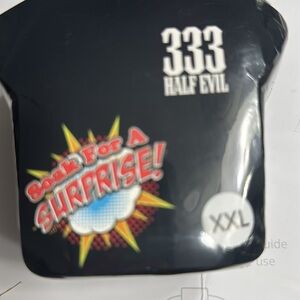 Black Graphic T-Shirt with Bold Print